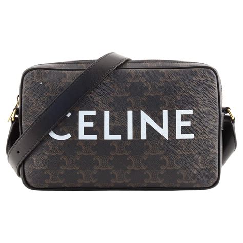 celine medium messenger|CELINE Triomphe Canvas Medium Horizontal Messenger Bag.